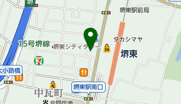 岩井コスモ証券株式会社堺支店の地図画像