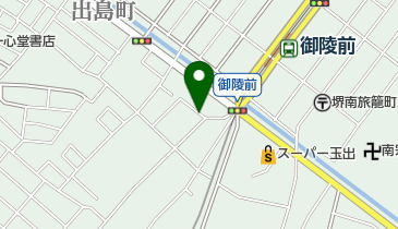 赤穂ふとん店の地図画像