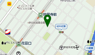 薮内産業株式会社の地図画像