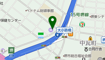 奥野晴明堂の地図画像