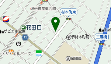 香仙堂の地図画像