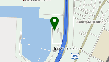 荒磯水槽設備の地図画像