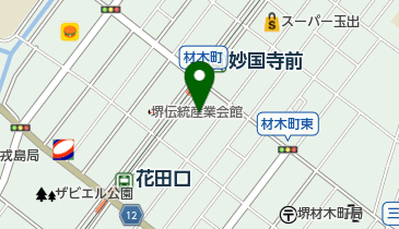 大阪避雷針工業株式会社の地図画像