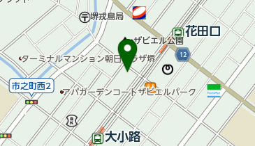 ネイルズアクアの地図画像