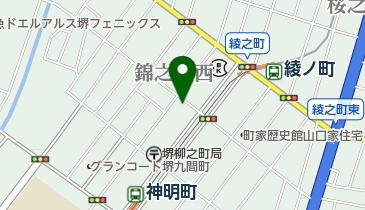 井上鍼灸科院の地図画像