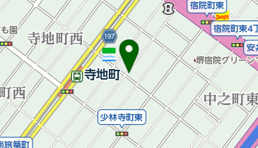 パリス美容室の地図画像
