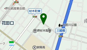 ローン美容室の地図画像