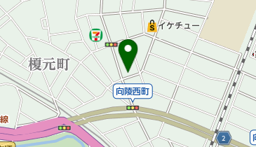 アヴァンティ三国ケ丘店の地図画像