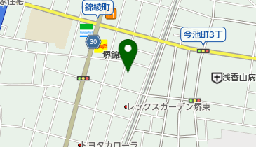 ペットサロン・ペペの地図画像