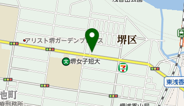 ベントステーション 堺女子短大前の地図画像