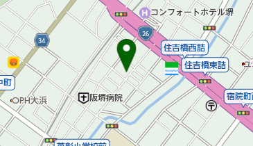 ビューティボーイきのしたの地図画像