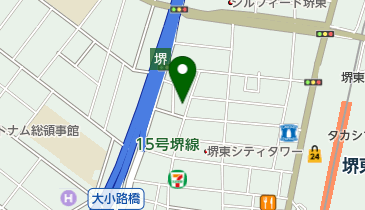 シィータイレストランの地図画像