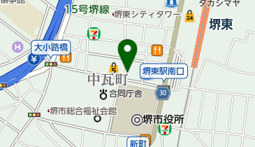 自衛隊大阪地方協力本部堺出張所の地図画像