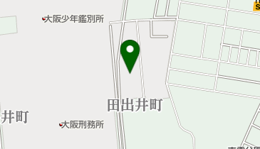 矯正研修所大阪支所の地図画像