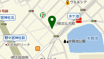 中堂鍼灸整骨院の地図画像