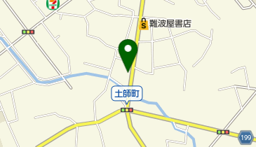 土師町自治会の地図画像