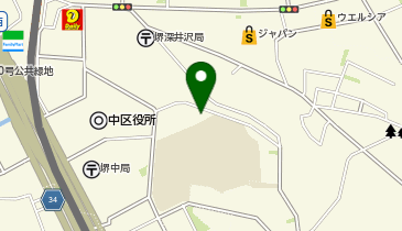 深井沢町会館の地図画像