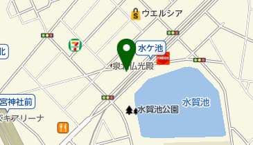 鹿嶋薬局 深井店の地図画像