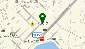 堺泉ケ丘ロータリークラブの地図画像