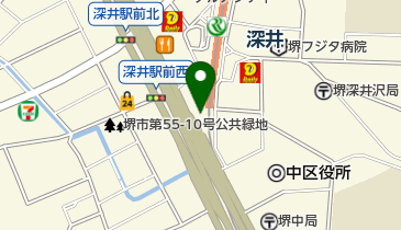 メナード化粧品 堺南統轄販社の地図画像