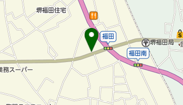 メナード化粧品 堺福町販社の地図画像