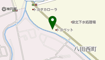 大阪トヨペット株式会社 泉北八田店の地図画像