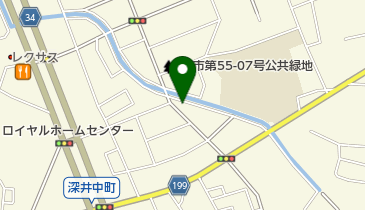 ハタナカオートの地図画像