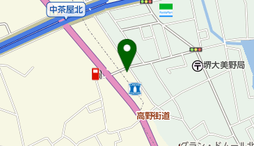 有限会社堺友自動車の地図画像