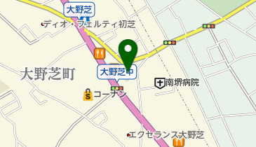 リーナカーズの地図画像