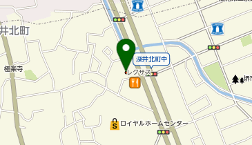 レクサス泉北の地図画像