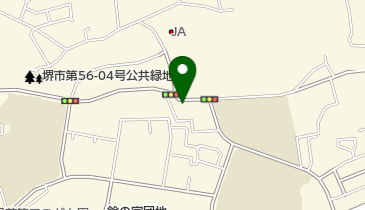 蜂田神社の地図画像