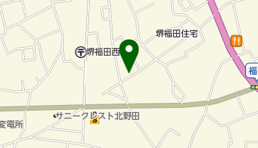 横山整骨院の地図画像