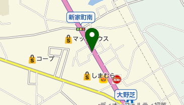 エステティックサロンうるおいの地図画像