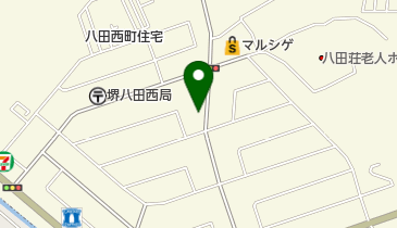 西動物病院の地図画像