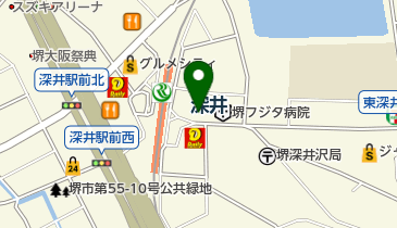 アヴァンス深井店の地図画像