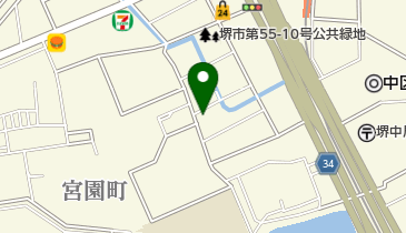 オークラフトヘアーの地図画像