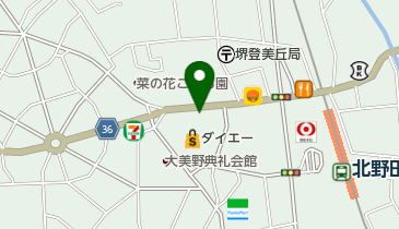 ウィンビー北野田校の地図画像