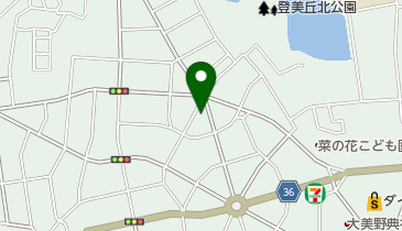 日本キリスト教団 登美丘教会の地図画像