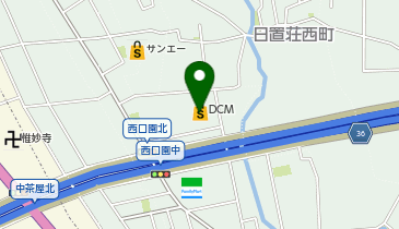 DCM大美野店の地図画像