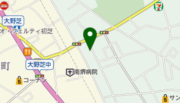 割烹魚将の地図画像