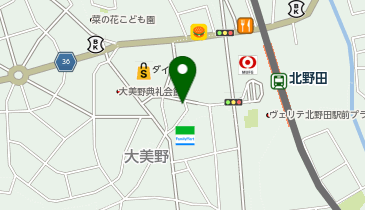 福来軒の地図画像