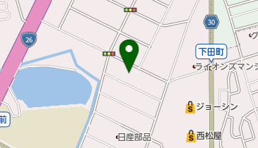 木下工業株式会社の地図画像