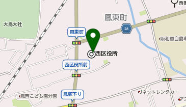 堺市立 西文化会館・ウェスティの地図画像