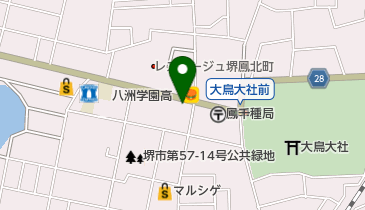 極真カラテ堺道場の地図画像