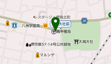 野の花の地図画像