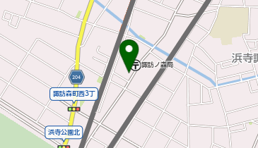 クリーニングのアンデルセン ハイジ店の地図画像