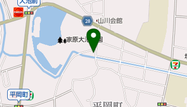 クリーニングのデリックの地図画像