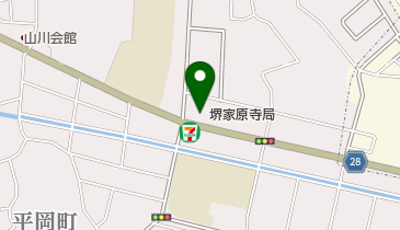 100円クリーニング・コインズ 家原寺店の地図画像