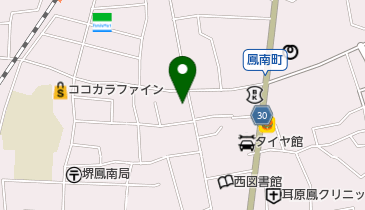 山本洗工社の地図画像
