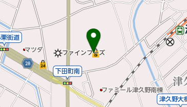 マーキーズイトーヨーカドー津久野店の地図画像